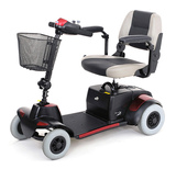 臺灣美利馳S247A老年電動四輪代步車老年人電動車折疊殘疾人輪椅車