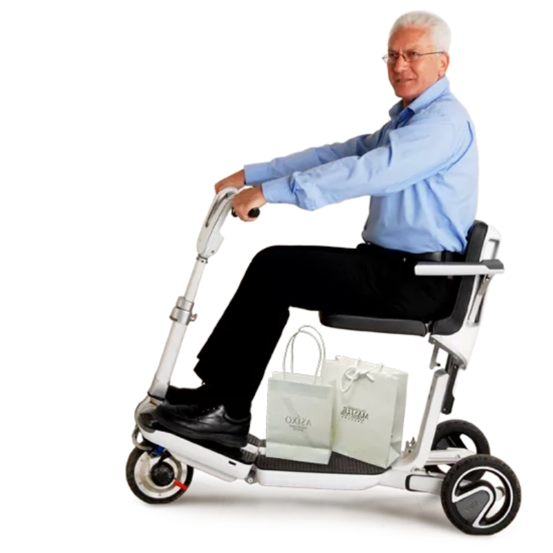 【北京實體店】以色列Movinglife老年代步車折疊電動輪椅三輪輕便