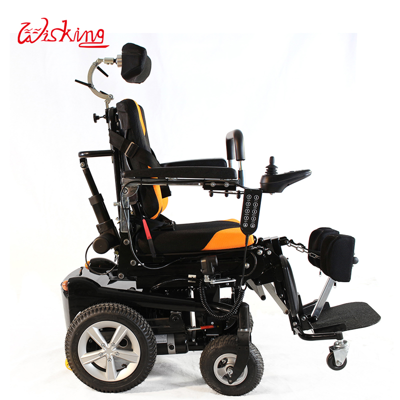 wisking/威之群1023-35站立式電動輪椅老年殘疾人可升降式輪椅
