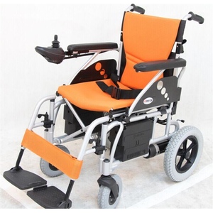 臺灣美利馳電動輪椅老人輕便智能折疊鋁合金殘疾人四輪代步車P108