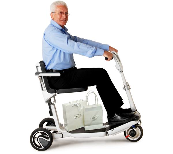 【北京实体店】以色列movinglife老年代步车折叠电动轮椅三轮轻便